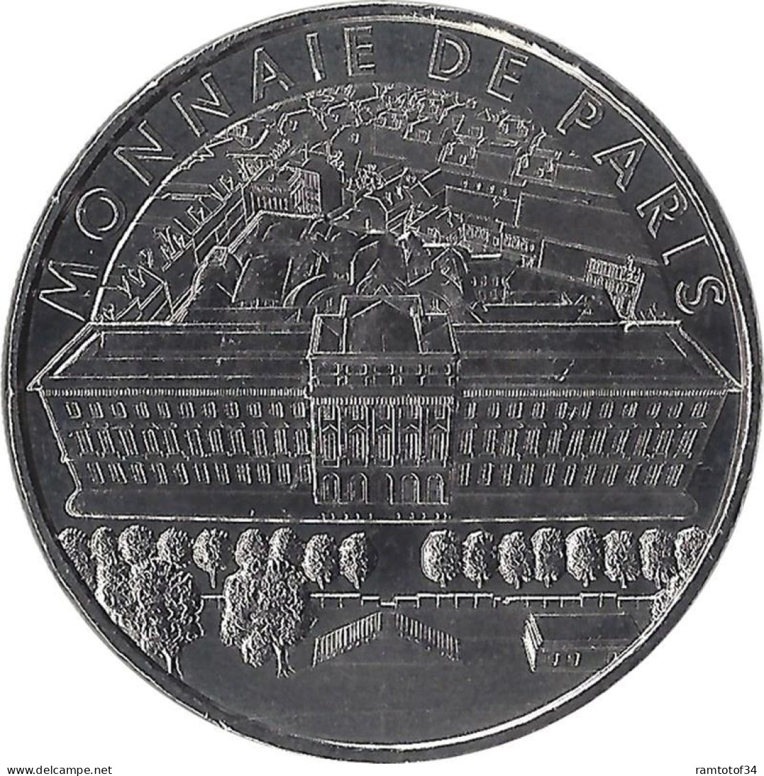 2023 MDP134 - PARIS - Hôtel De La Monnaie 13 - Vue Aérienne (Argent) / MONNAIE DE PARIS - 2023