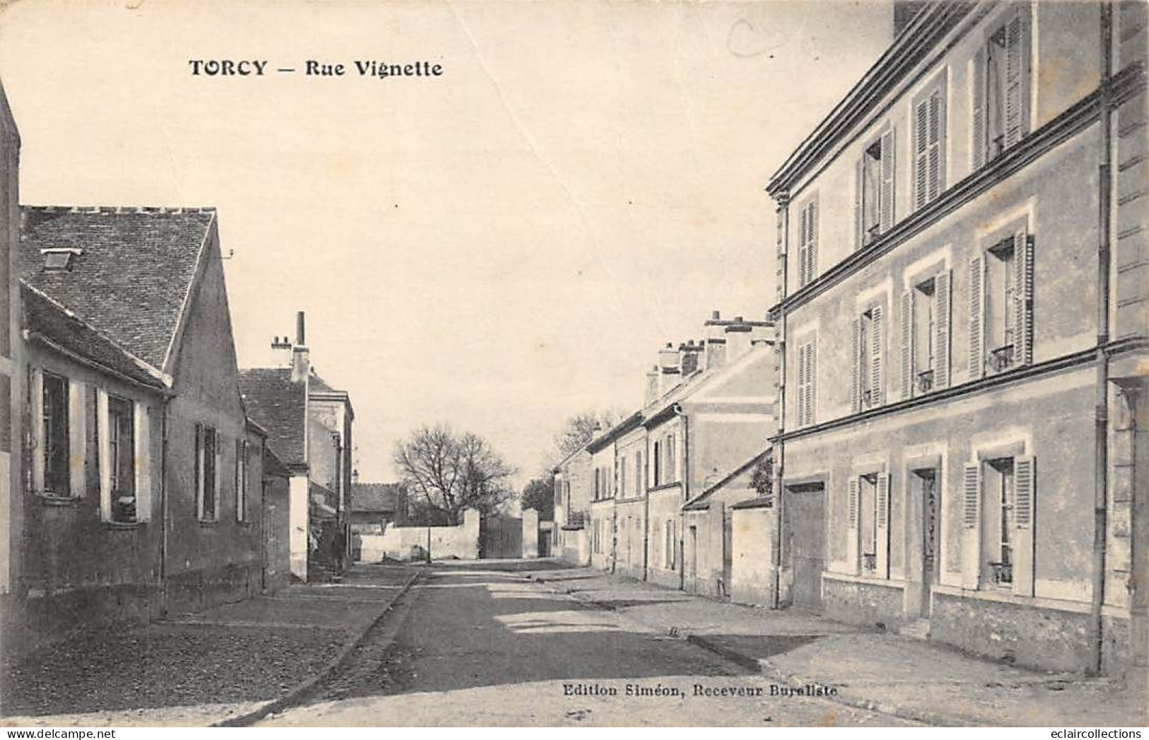 Torcy          77         Rue Vignette          (voir Scan) - Torcy