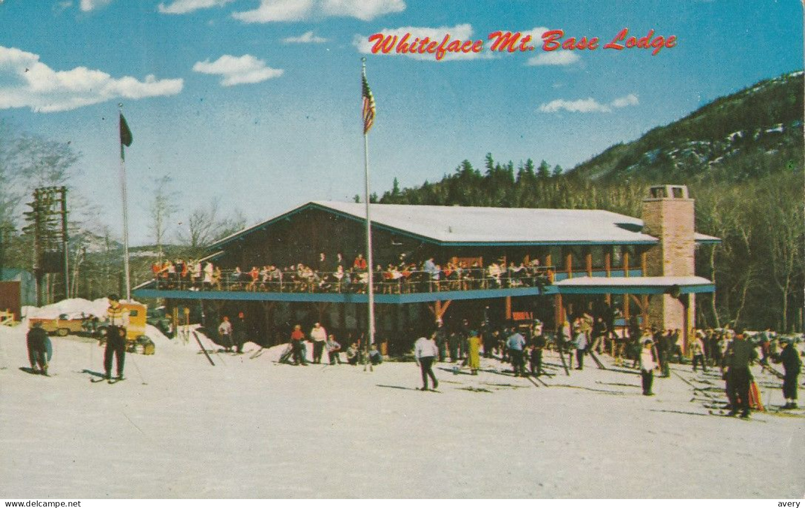 Downhill Skiing Whiteface Mountain In The Adirondacks, New York - Sports D'hiver