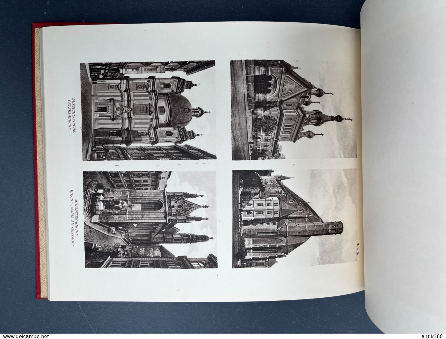 Ancien Album Photogravures Monument De Vienne Autriche - Neuesles Monumental Album Von Wien 1919 - Toeristische Brochures