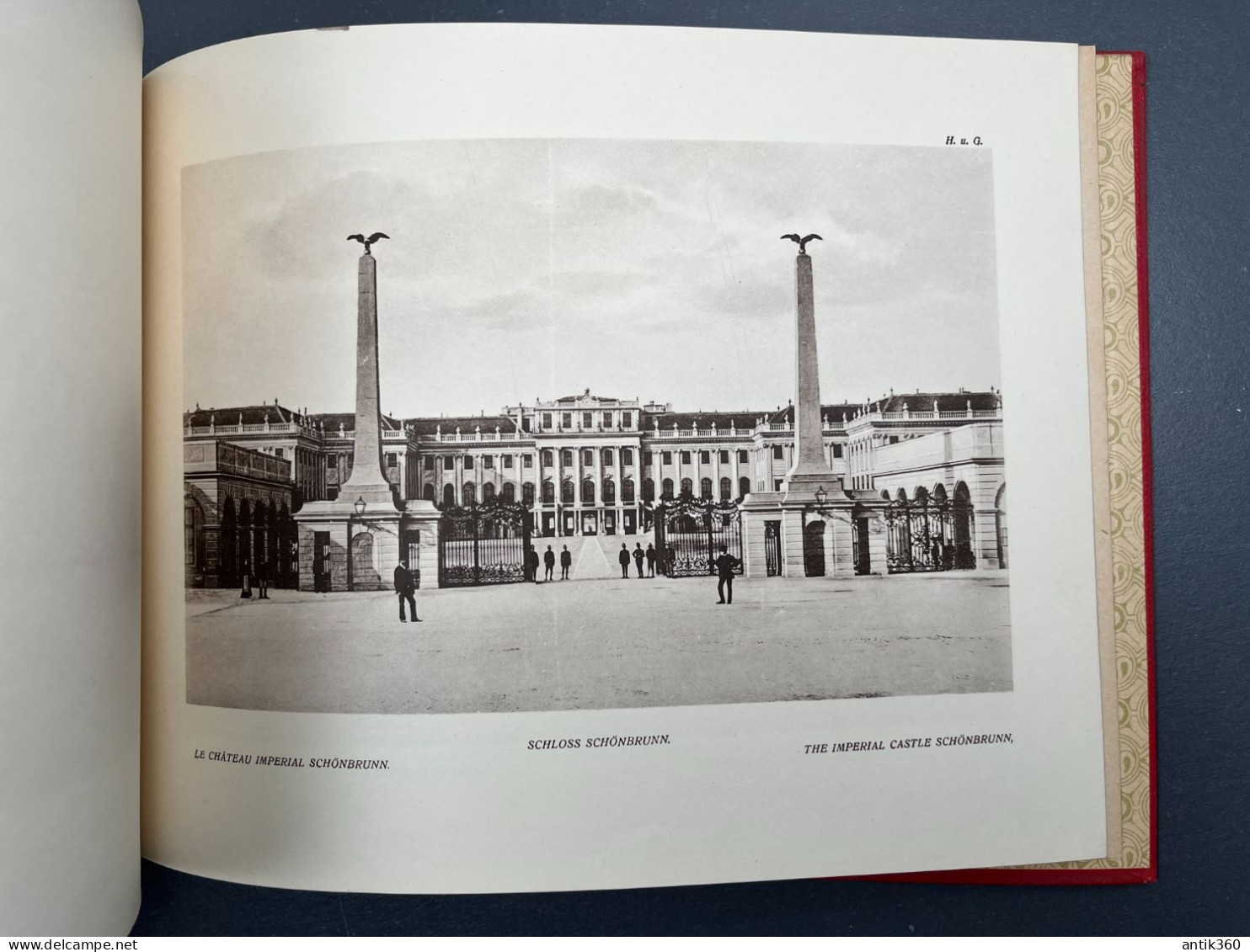 Ancien Album Photogravures Monument de Vienne Autriche - Neuesles Monumental Album von Wien 1919