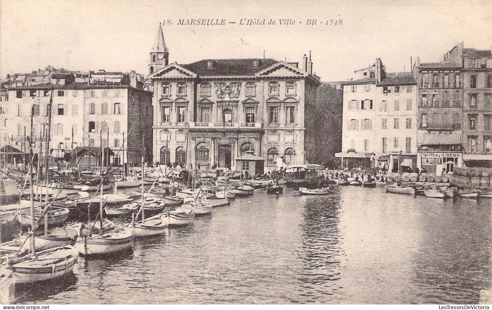 FRANCE - 13 - MARSEILLE - L'Hôtel De Ville - BR - 1518 - Carte Postale Ancienne - Ohne Zuordnung