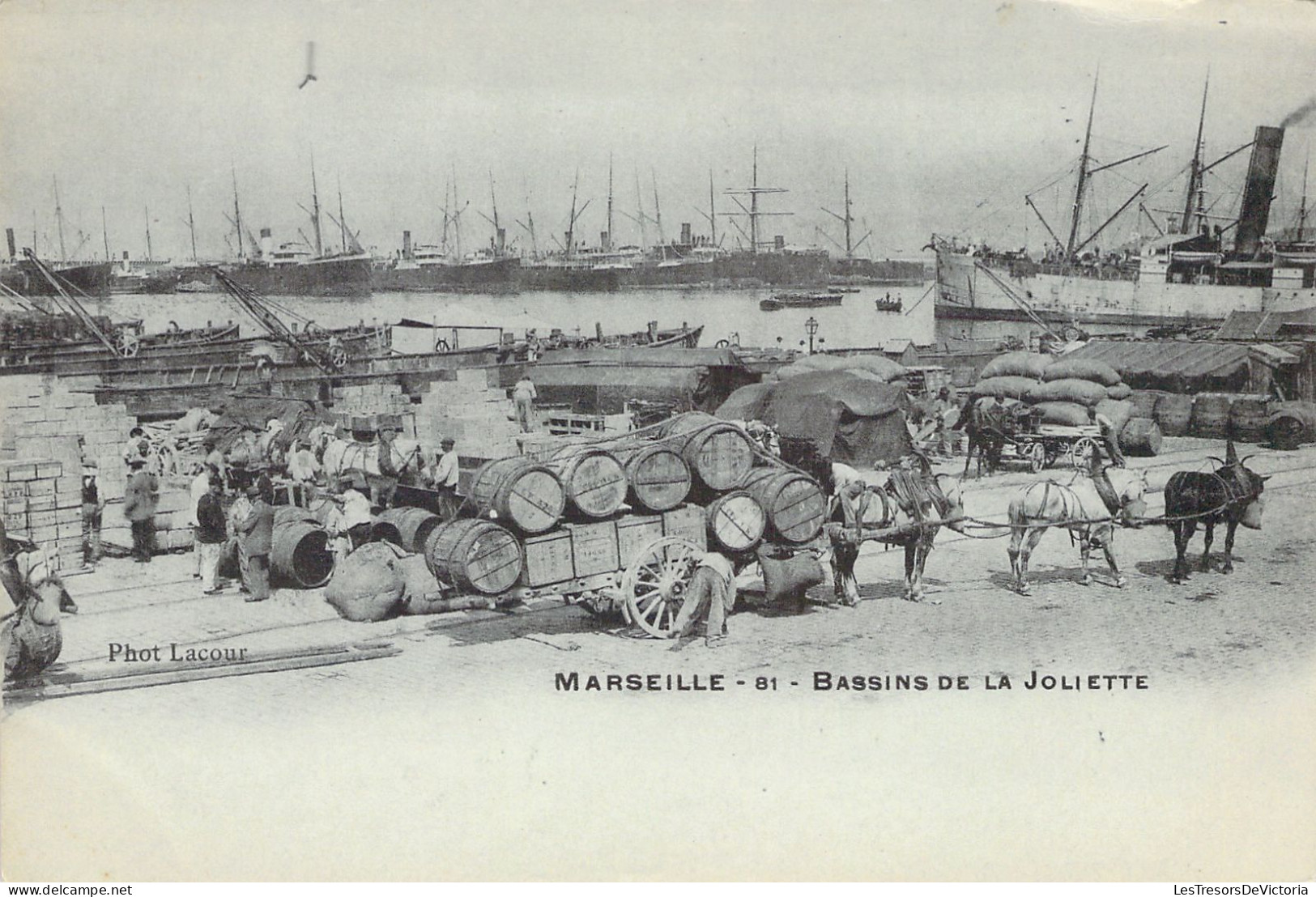 FRANCE - 13 - MARSEILLE - Bassin De La Joliette - Carte Postale Ancienne - Ohne Zuordnung