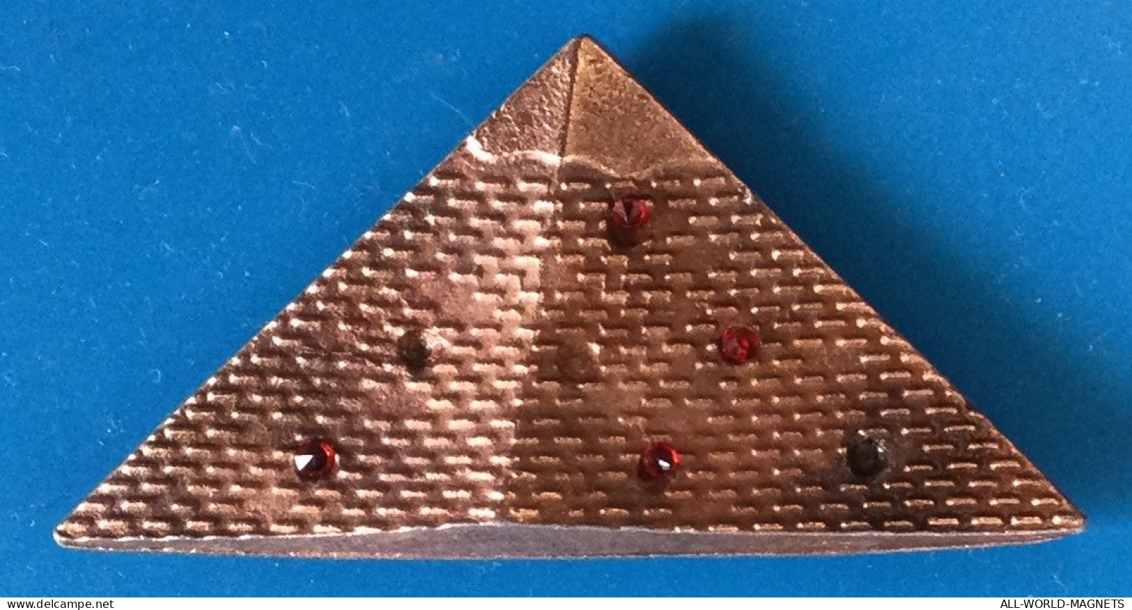 Pyramid Ancient Egypt, Metal Fridge Magnet, Souvenir From Egypt - Magnetos
