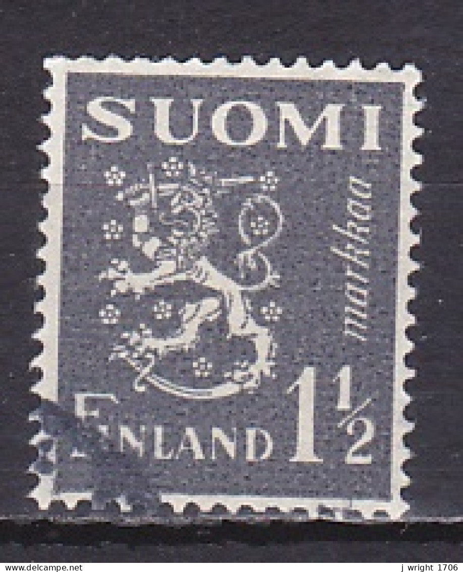 Finland, 1940, Lion, 1 ½mk, USED - Gebraucht