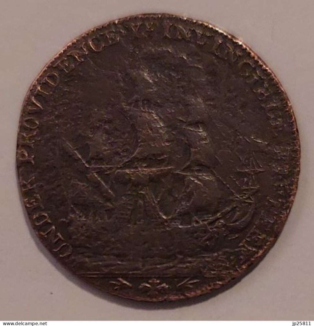 Half Penny 1797 Viscount Jervis - Autres & Non Classés