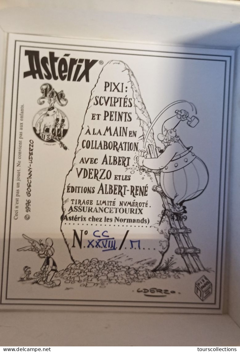 FIGURINE BD De 1999 PIXI N° 4209 : ASTERIX & OBELIX - ASSURANCETOURIX (Astérix Chez Les Normands) - Astérix & Obélix