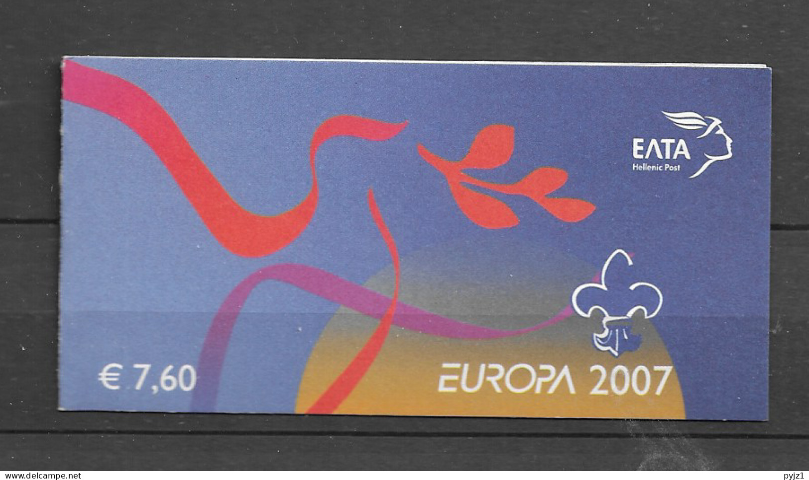 2007 MNH Greece Europa Postfris** - Markenheftchen