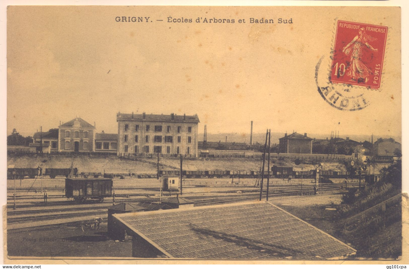 GRIGNY - Ecoles D'Arboras Et Badan Sud (gare) - Grigny