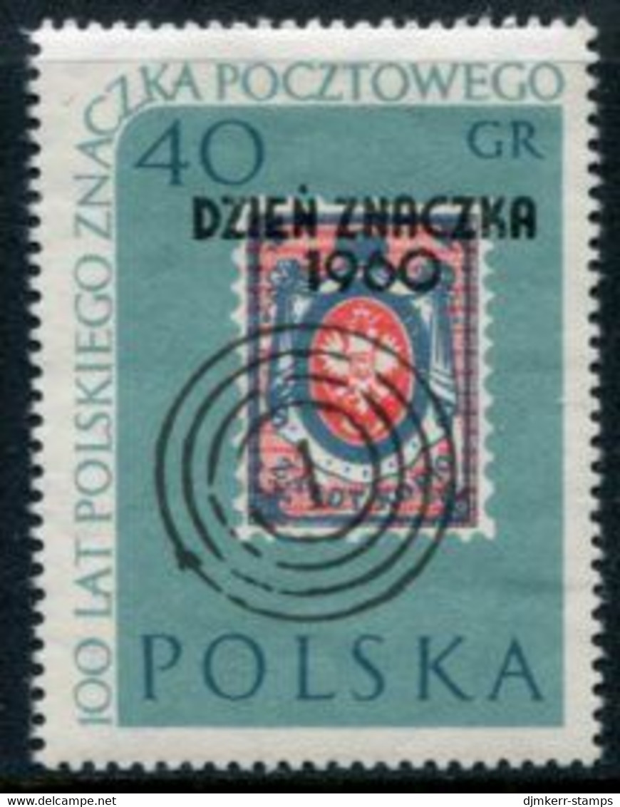 POLAND 1960 Stamp Day MNH / **  Michel 1187 - Unused Stamps