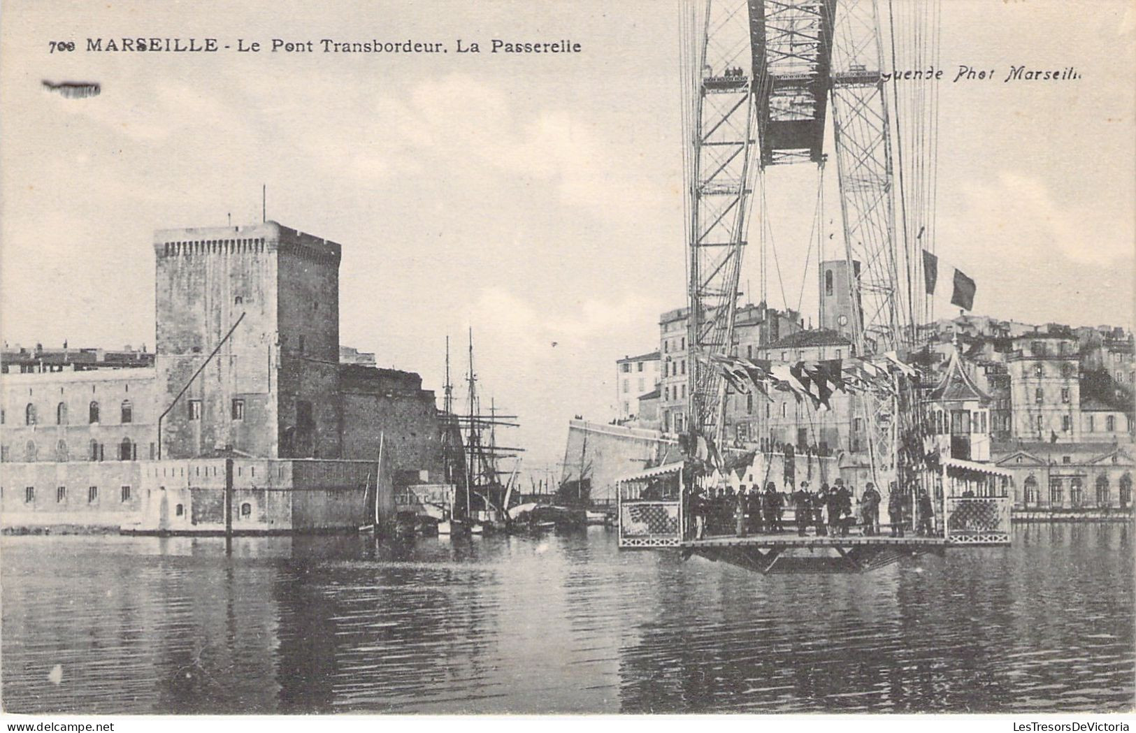 FRANCE - 13 - MARSEILLE - Le Pont Transbordeur - La Passerelle - Carte Postale Ancienne - Non Classés