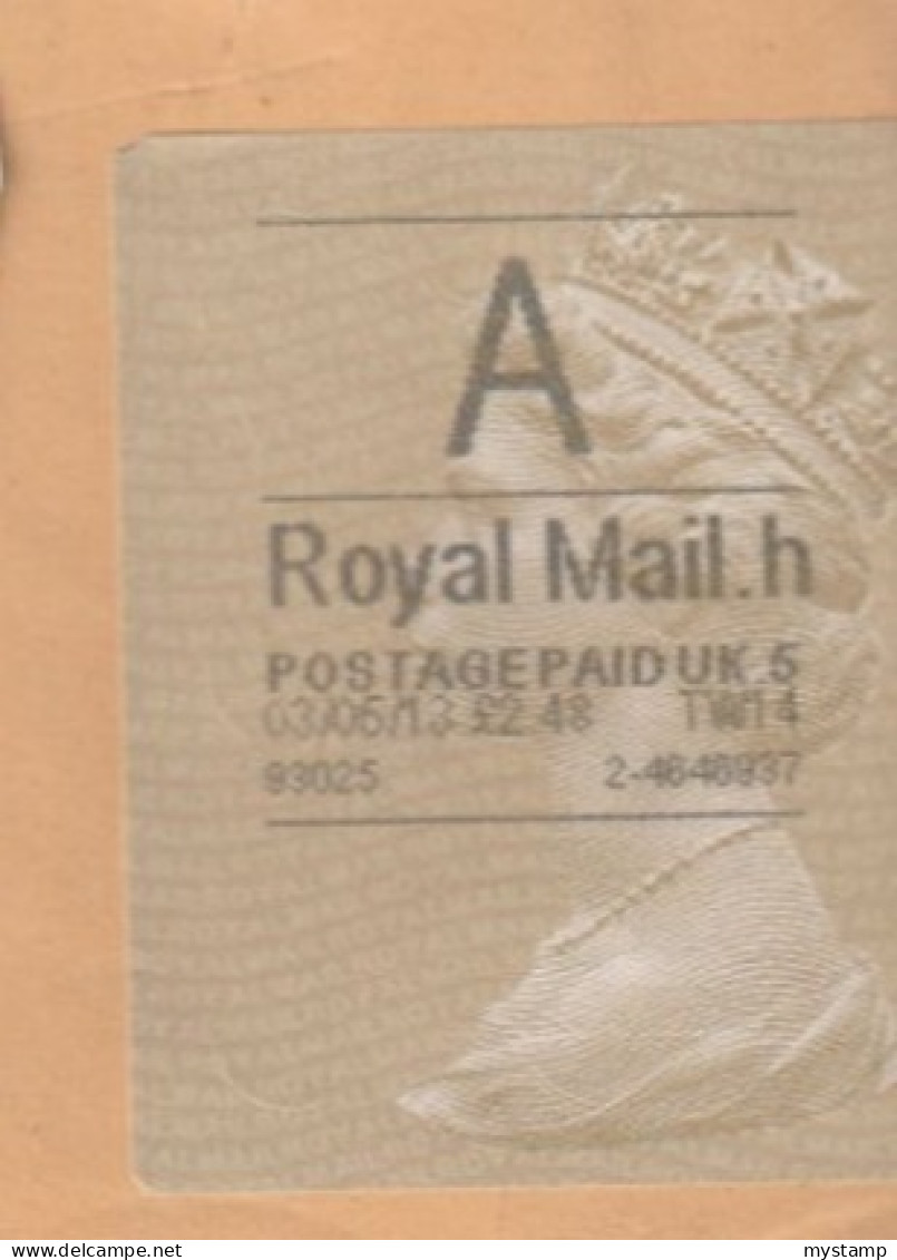 COVER  TO UAE  A ROYAL MAIL, H POSTAGEPAID UK 5 - Lettres & Documents