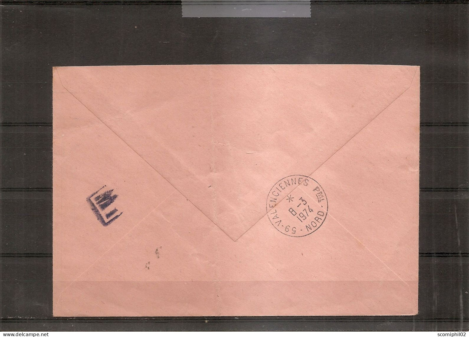 France ( Lettre De 1974 De Valenciennes Et Taxée à Valenciennes à Voir) - 1960-.... Used