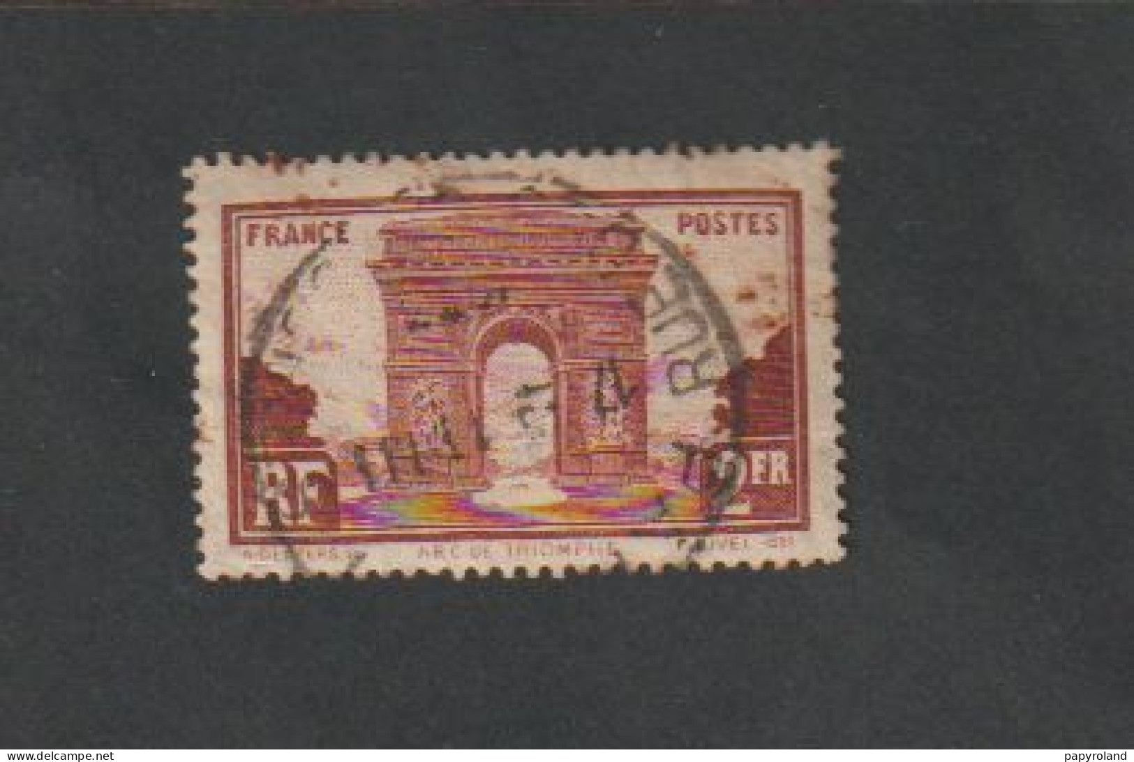 Timbres - N° 258 -Monuments Et Sites -Arc De Triomphe  -1929 - 31 - Oblitéré - Altri & Non Classificati