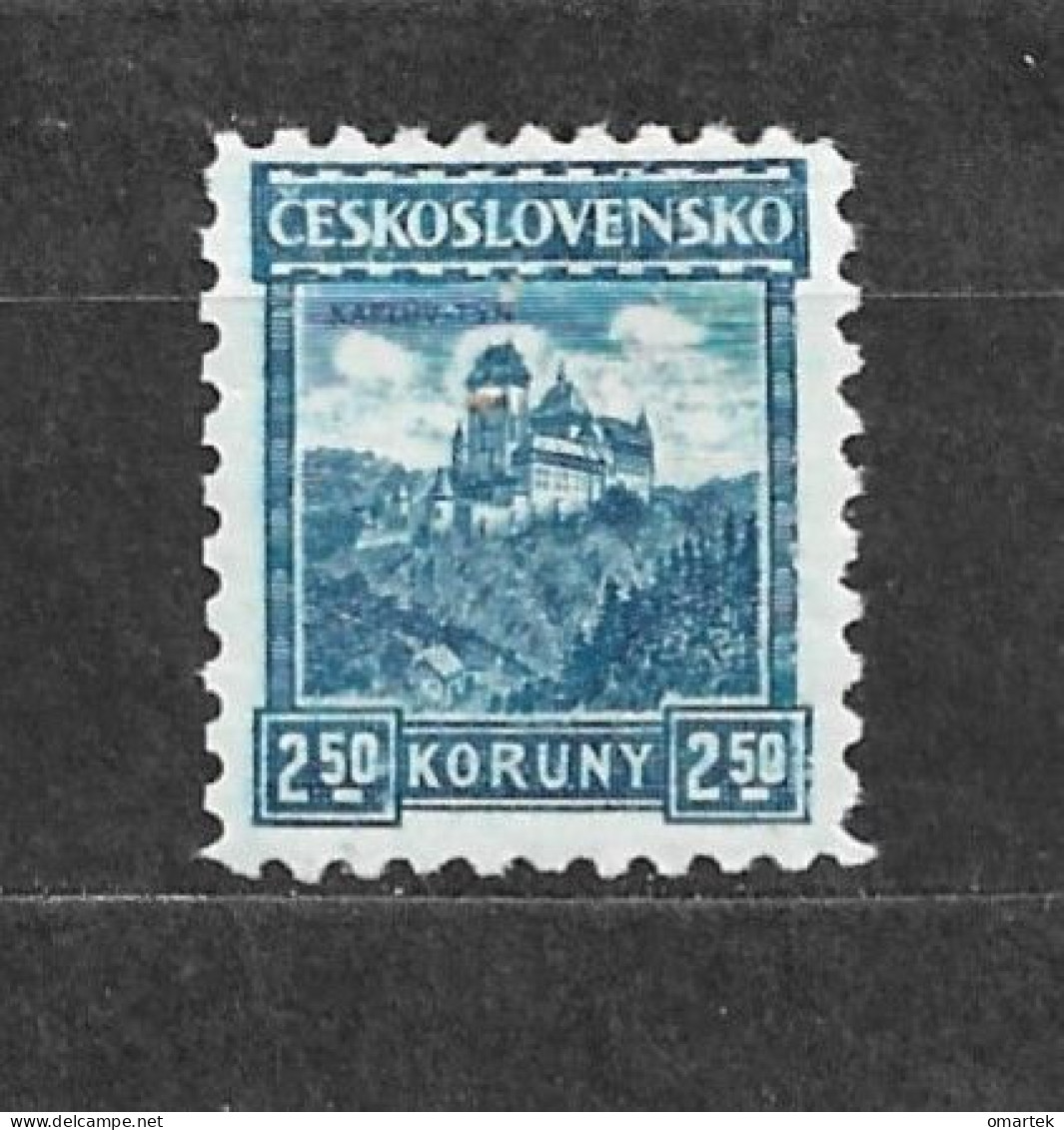 Czechoslovakia 1929 MNH ** Mi 262 Sc 135 Castle Karlstejn. Tschechoslowakei. C5 - Nuevos