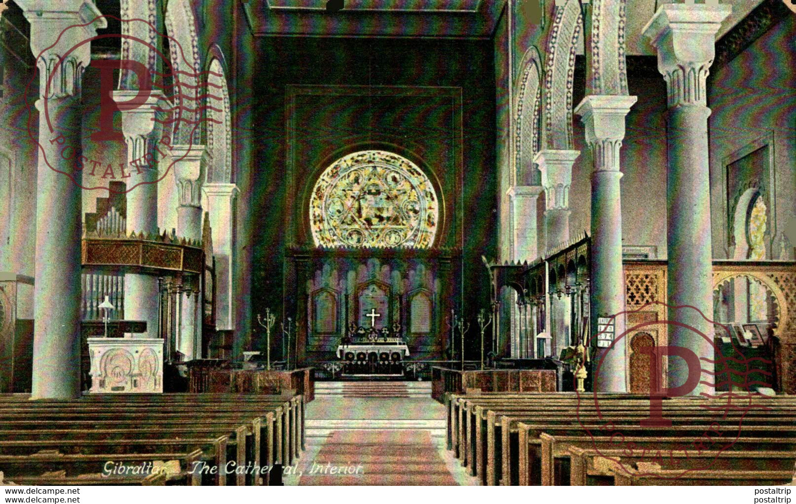 The Cathedral, Interior.  // GIBRALTAR - Gibraltar