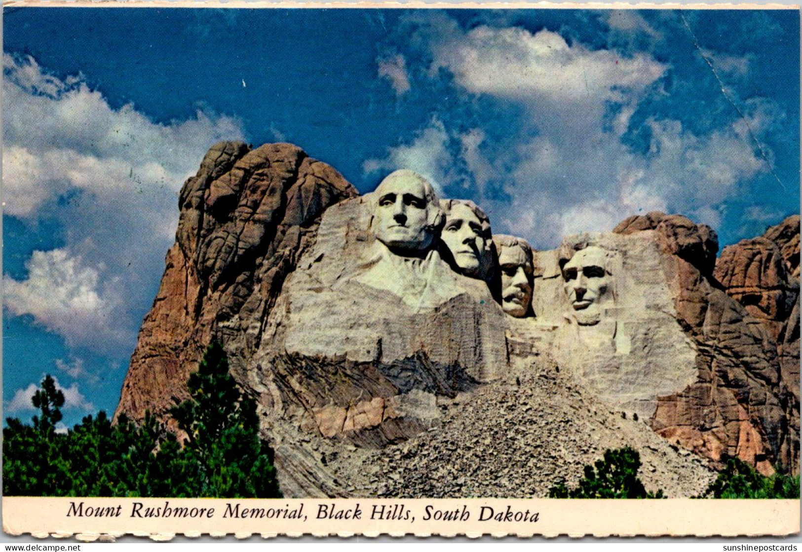 South Dakota Black Hills Mount Rushmore 1977 - Mount Rushmore