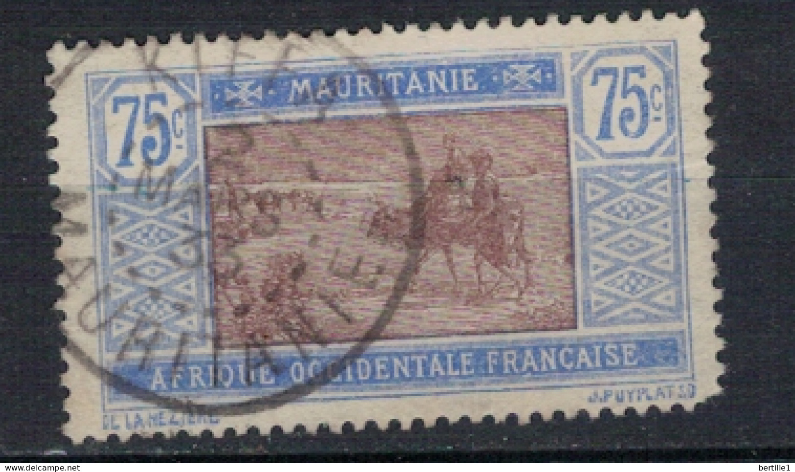 MAURITANIE       N°  YVERT  N° 30 (1)   OBLITERE   ( OB 7/21  ) - Usati