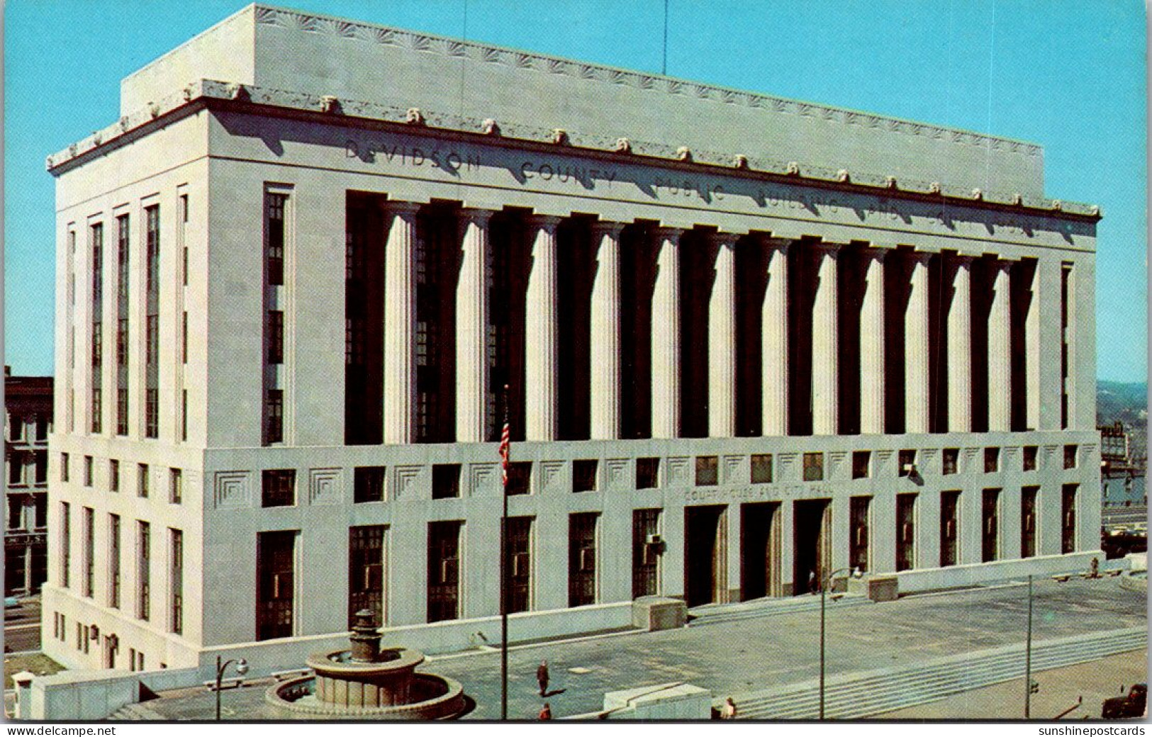 Tennessee Nashville Davidson County Public Building And Court House - Nashville