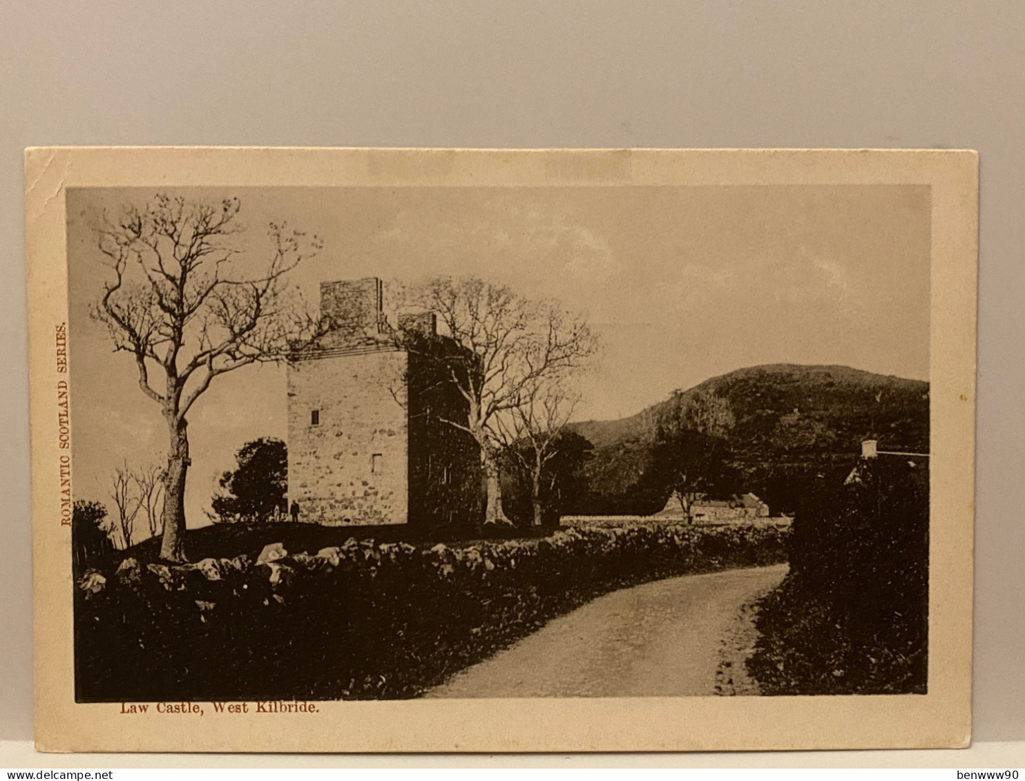 West Kilbride, Law Castle, Scotland Postcard - Ayrshire