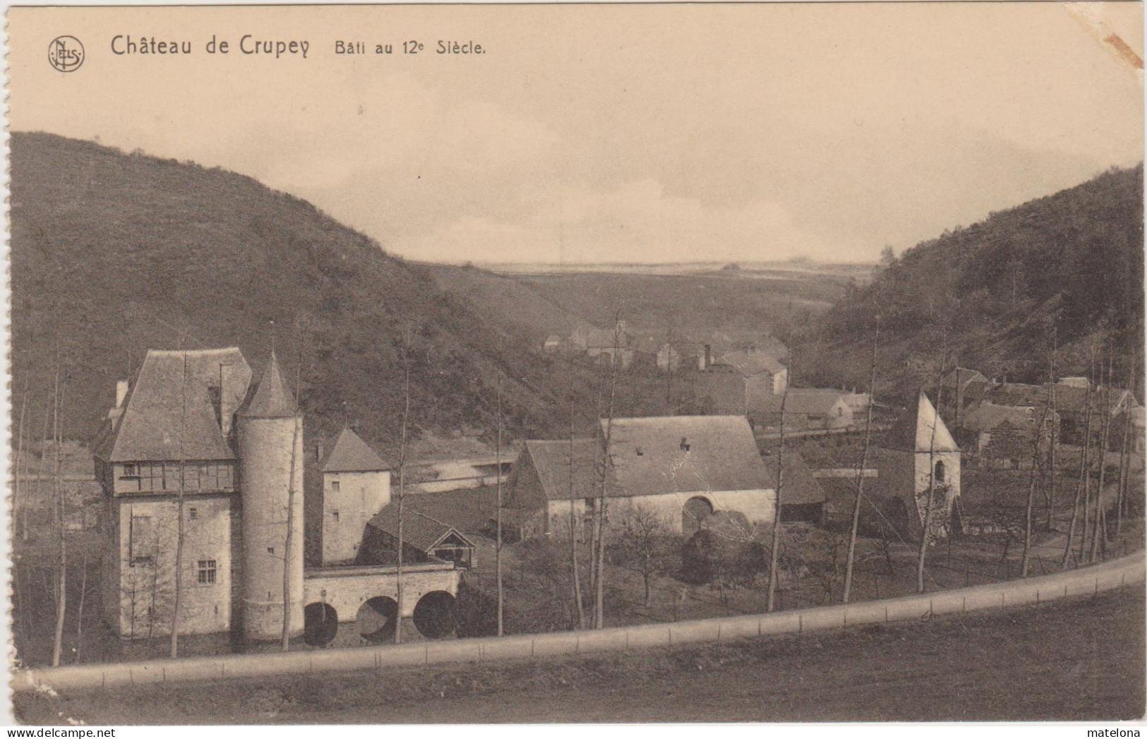 BELGIQUE NAMUR CHATEAU DE CRUPEY BATI AU 12e SIECLE - Assesse