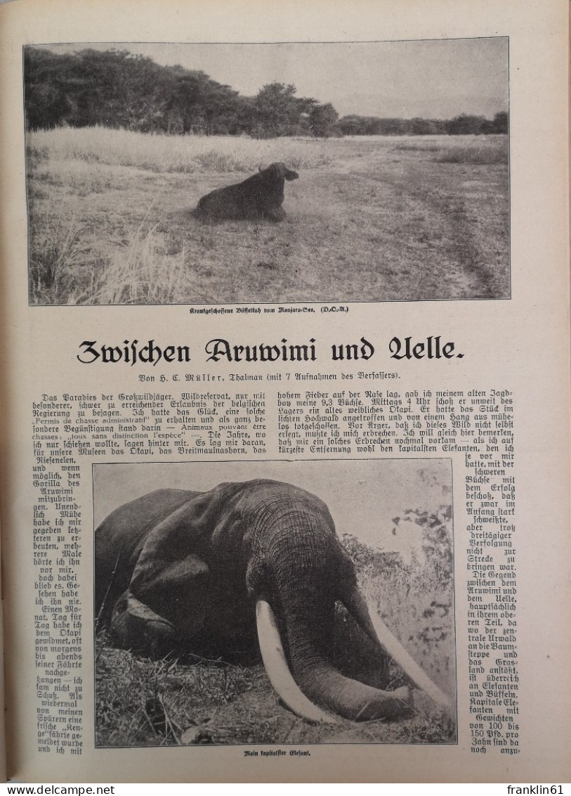 Der Deutsche Jäger. Illustrierte Wochenschrift Für Jagd, Schießwesen, Forstwirtschaft, Jagdliche Hundezucht Un - Sonstige & Ohne Zuordnung