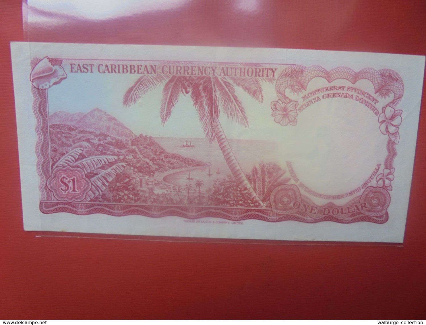 EAST-CARAIBES 1$ ND (1965) Signature N°9 Circuler (B.29) - East Carribeans