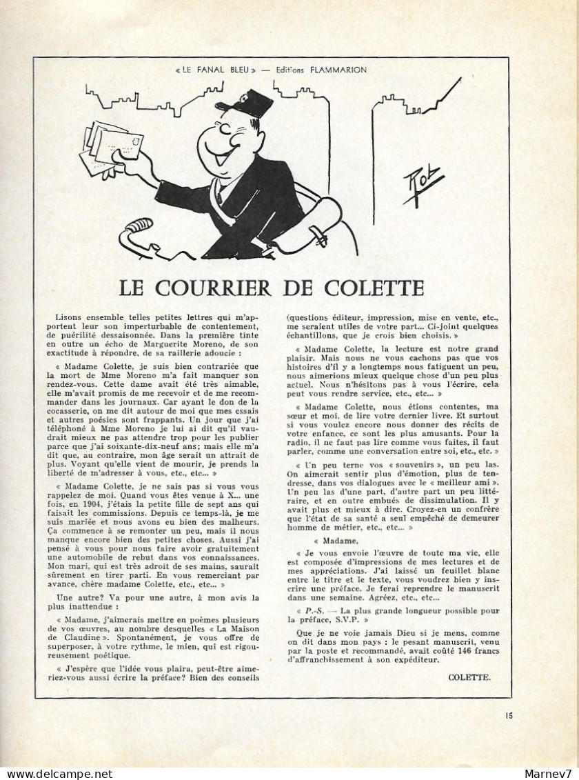 Revue Médicale - RIDENDO - Courrier Médical - N° 286 Janvier 1965 - Facteur - Le Courrier De Colette - - Medicina & Salud