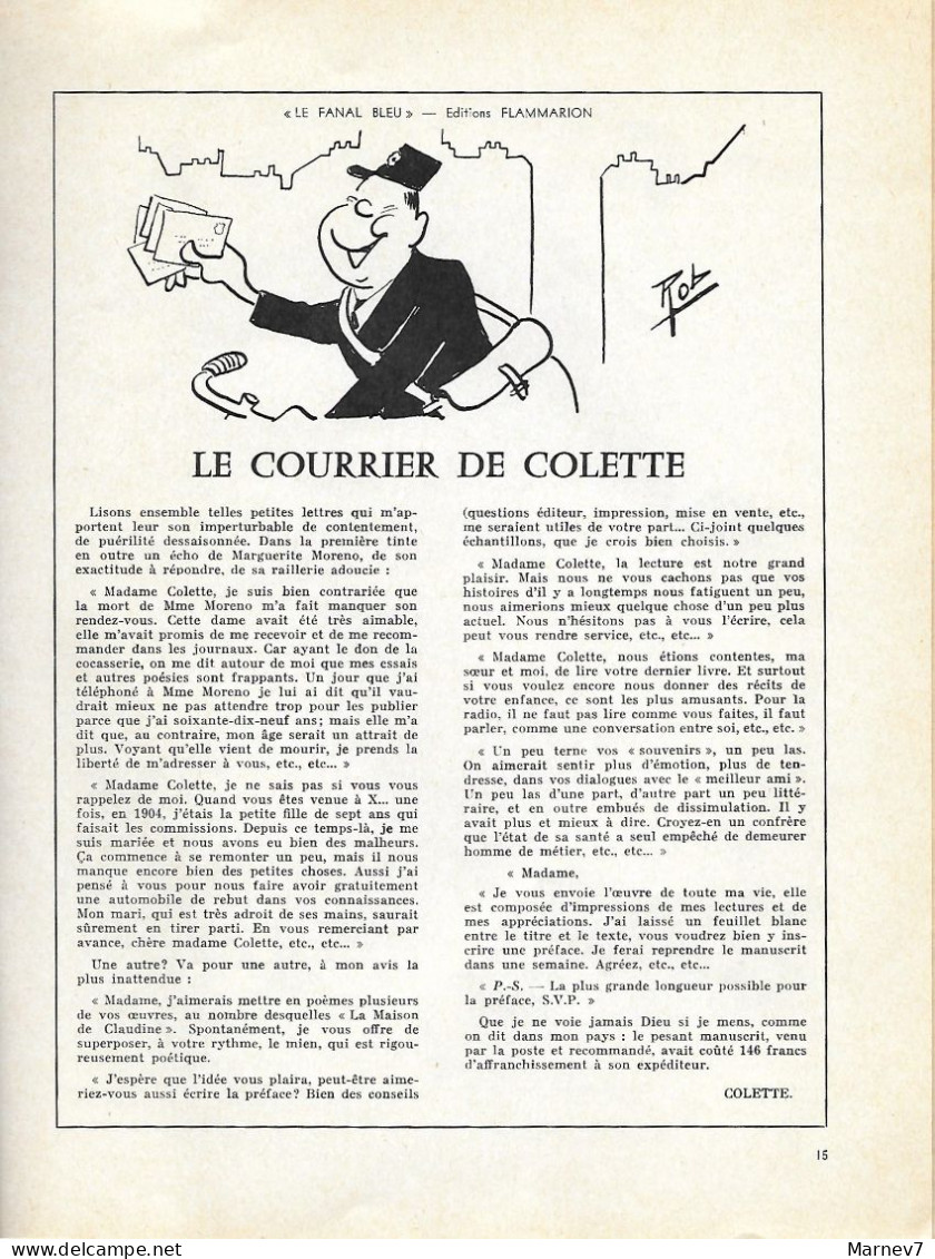 Revue Médicale - RIDENDO - Courrier Médical - N° 286 Janvier 1965 - Facteur - Le Courrier De Colette - - Medicina & Salute