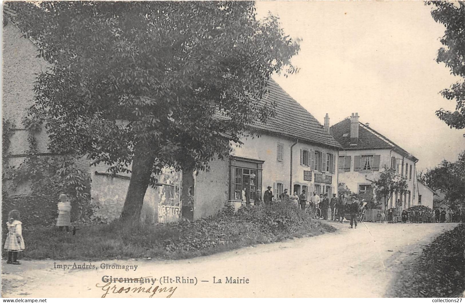 90-GIROMAGNY- GROSMAGNY- LA MAIRIE - Giromagny