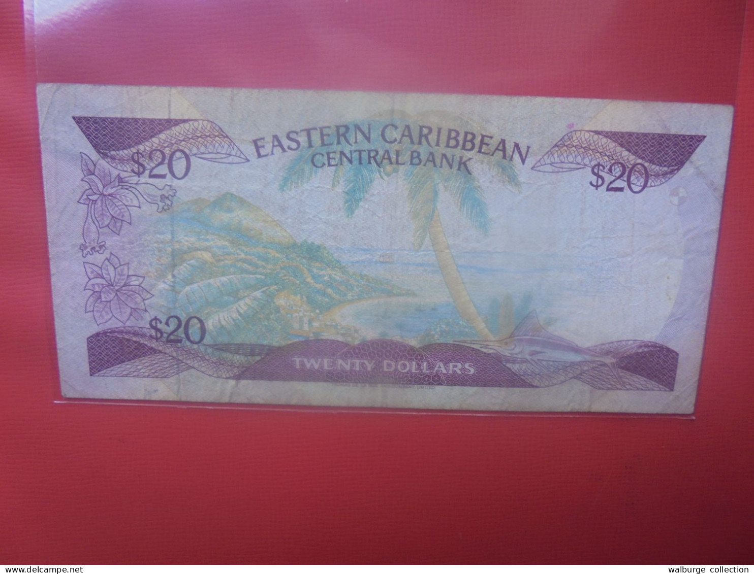 EAST-CARAIBES 20$ ND (1988-93) Circuler (B.29) - East Carribeans