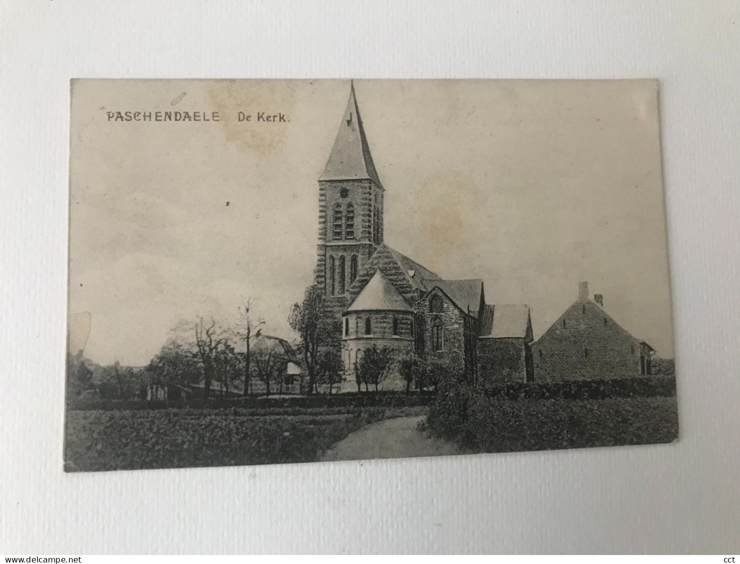 Pashendaele  Passendale  Zonnebeke   De Kerk    FELDPOST - Zonnebeke