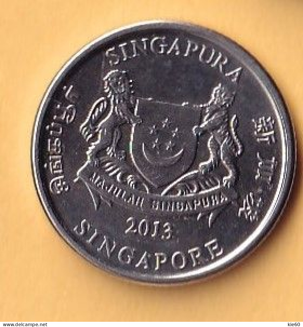 Singapore  - 2013 - 20 Cent  - KM347 - Singapour