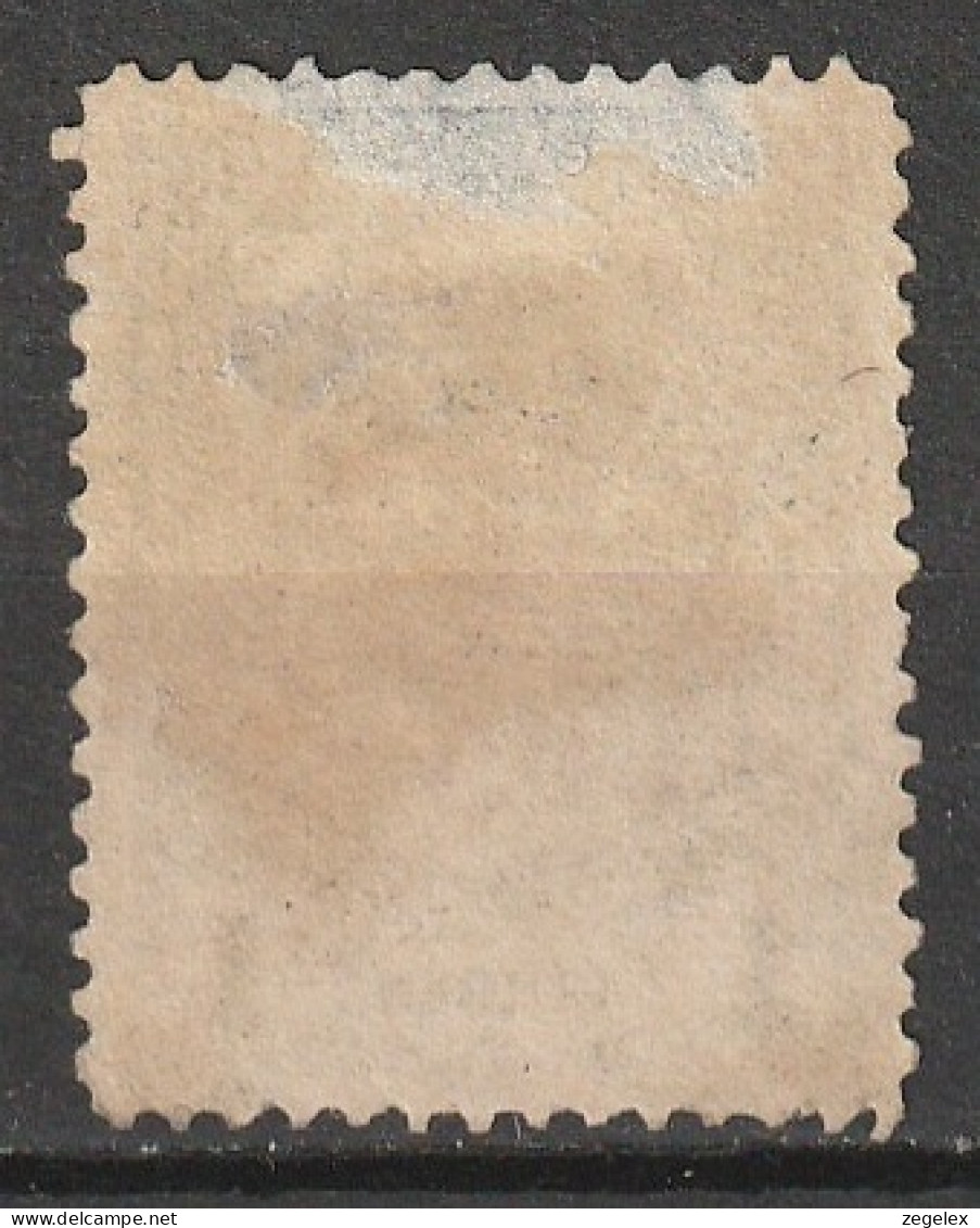 1898 Inhuldigingszegel (kroningsgulden) Wilhelmina 1 Gld NVPH 49 Unused. Partial Gum, See Description. Cat. € 250,- - Nuevos