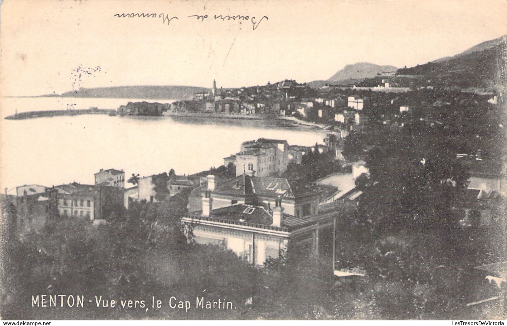 FRANCE - 06 - MENTON - Vue Vers Le Cap Martin - Carte Postale Ancienne - Menton