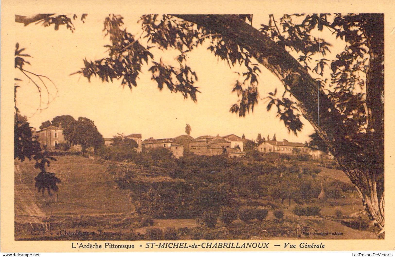 FRANCE - 07 - Saint Michel De Chabrillanoux - Vue Générale - Carte Postale Ancienne - Other & Unclassified