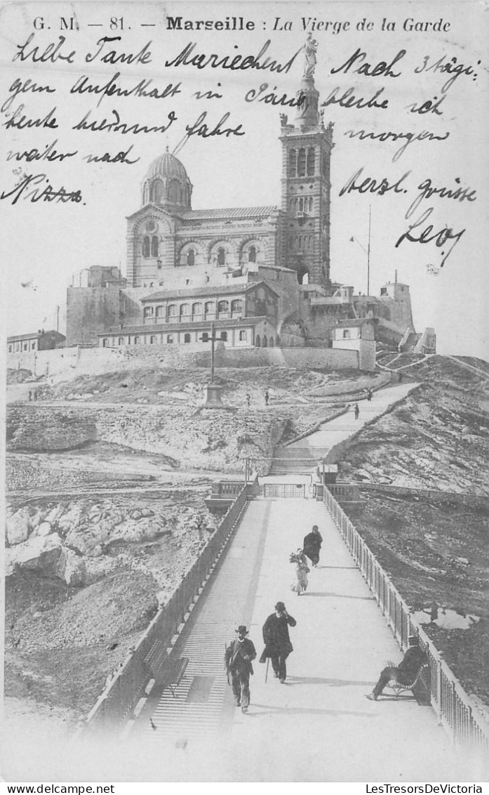 FRANCE - 13 - MARSEILLE - La Vierge De La Garde - Carte Postale Ancienne - Ohne Zuordnung