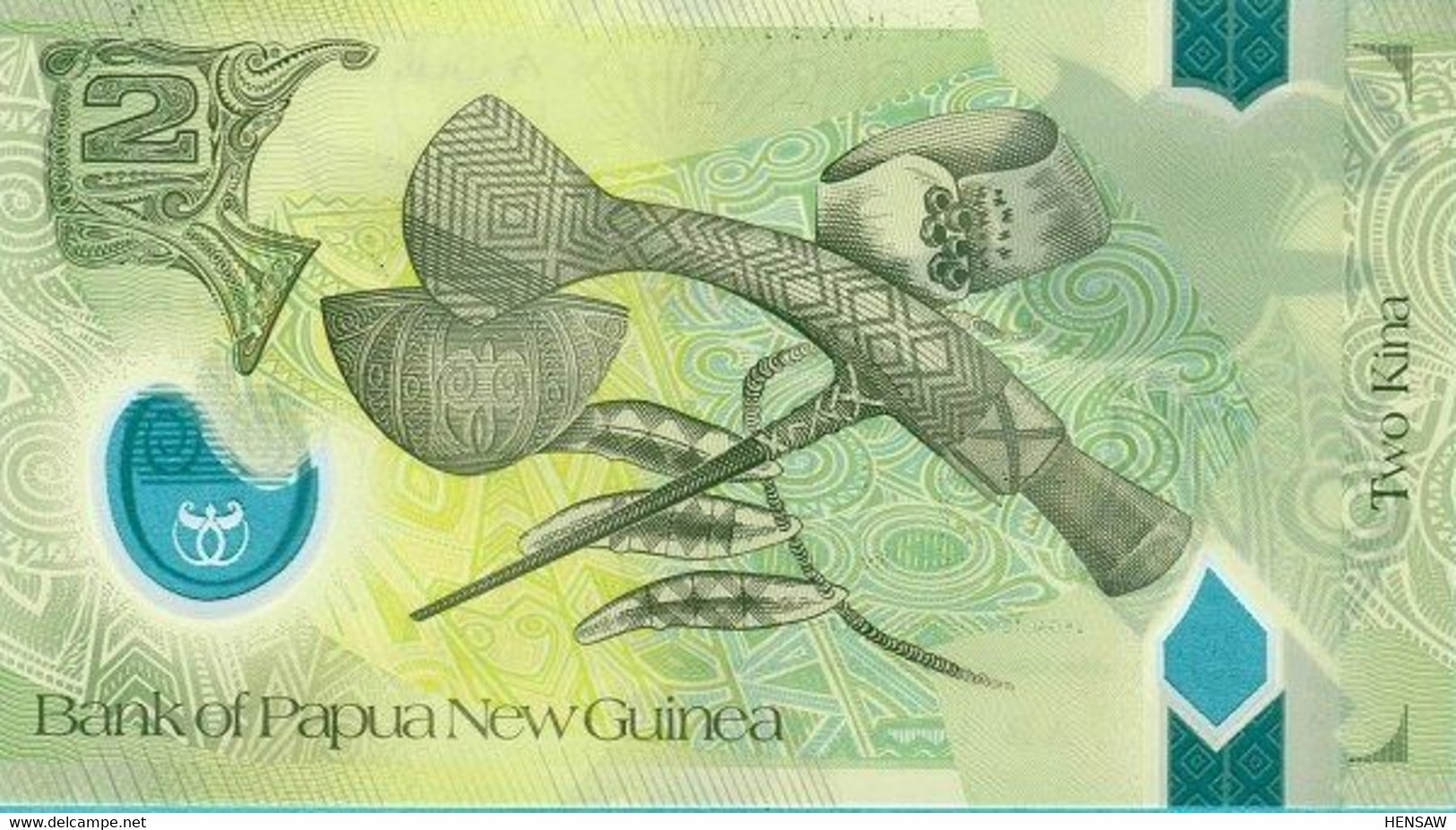 PAPUA NEW GUINEA 2 KINAS 2017 P 50 UNC SC NUEVO - Papoea-Nieuw-Guinea