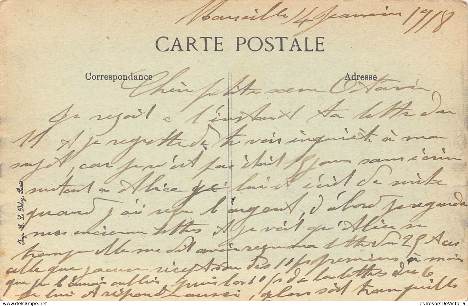 FRANCE - 13 - MARSEILLE - Quai Des Belges - Carte Postale Ancienne - Non Classés