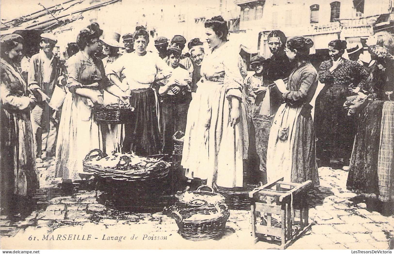 FRANCE - 13 - MARSEILLE - Lavage De Poisson - Carte Postale Ancienne - Ohne Zuordnung