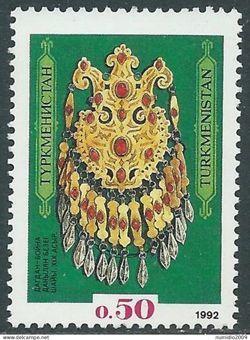 1992 TURKMENISTAN PATRIMONIO ARTISTICO MNH ** - SV4-3 - Turkmenistan