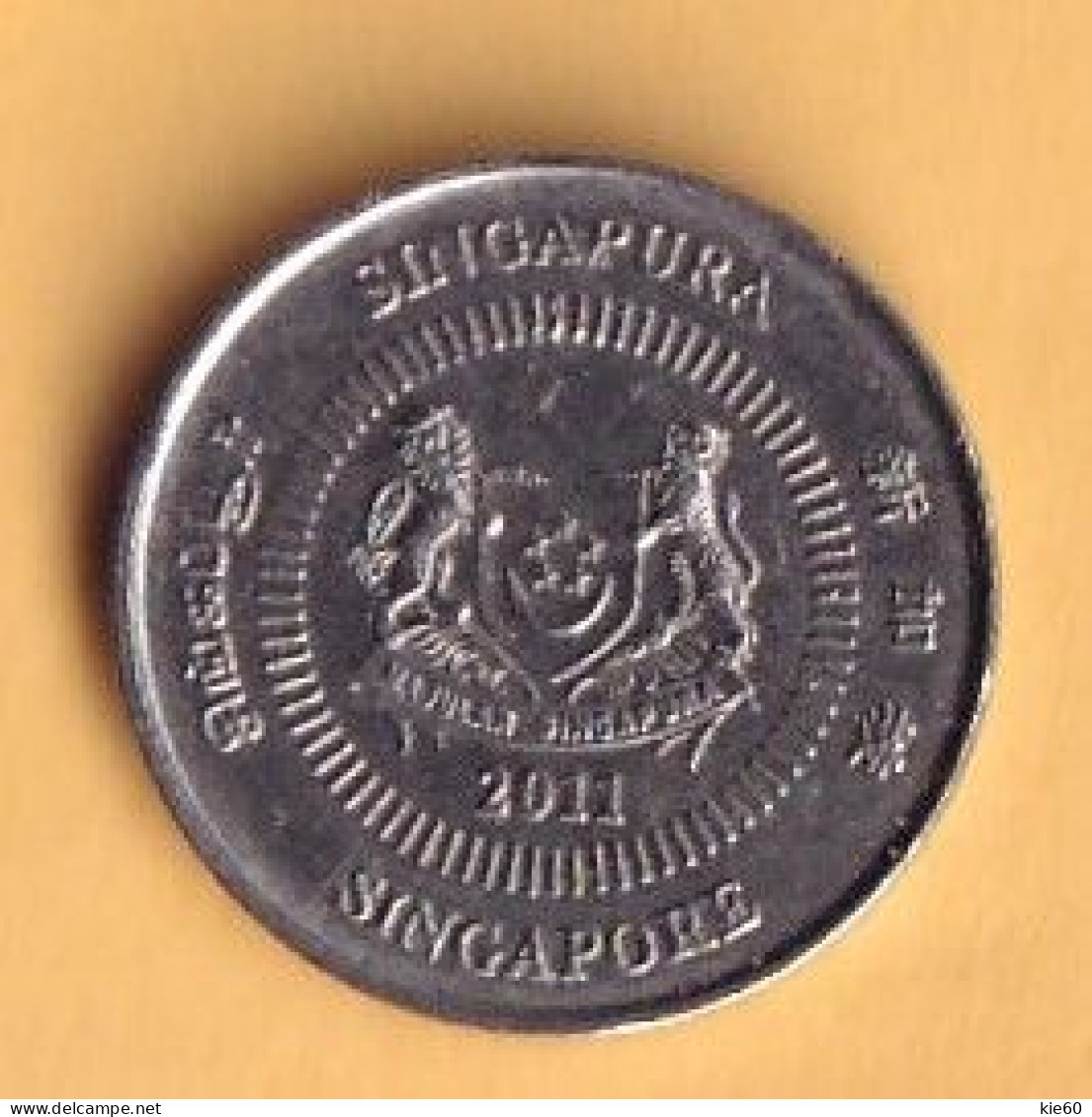 Singapore  - 2011 - 10 Cent  - KM100 - Singapour