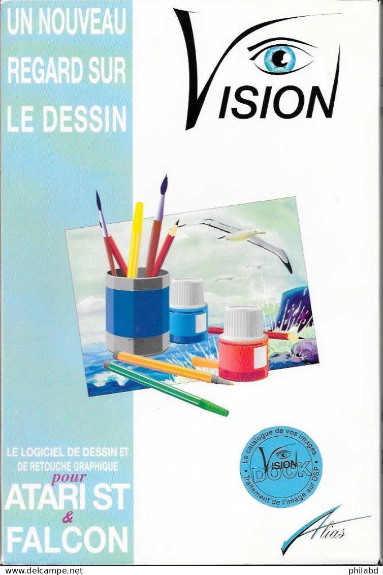 Atari ST/STE & Falcon Utilitaire Dessin Vision - Alias - 1994 - Atari 2600