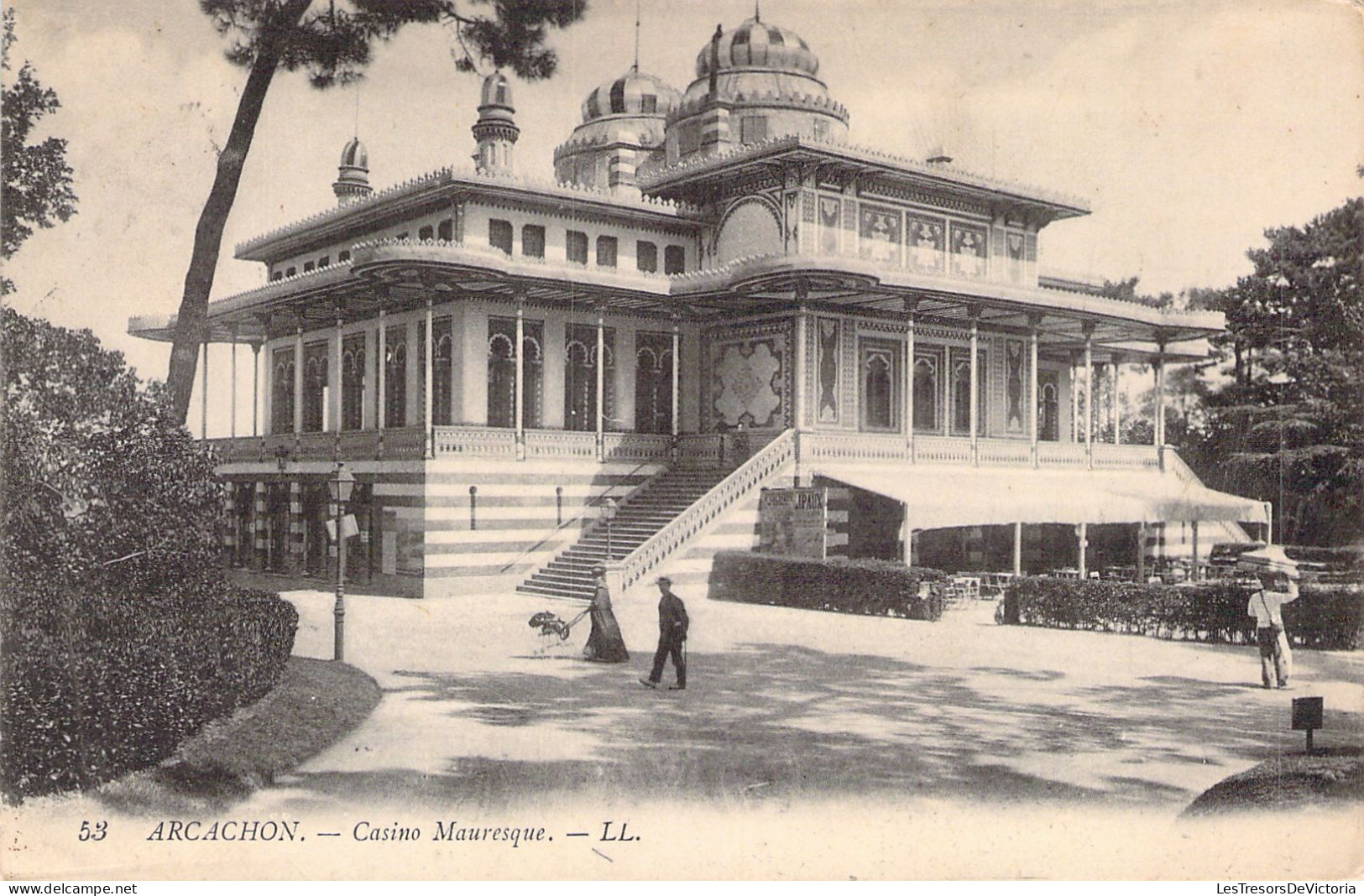 FRANCE - 33 - ARCACHON - Casino Mauresque - LL - Carte Postale Ancienne - Arcachon