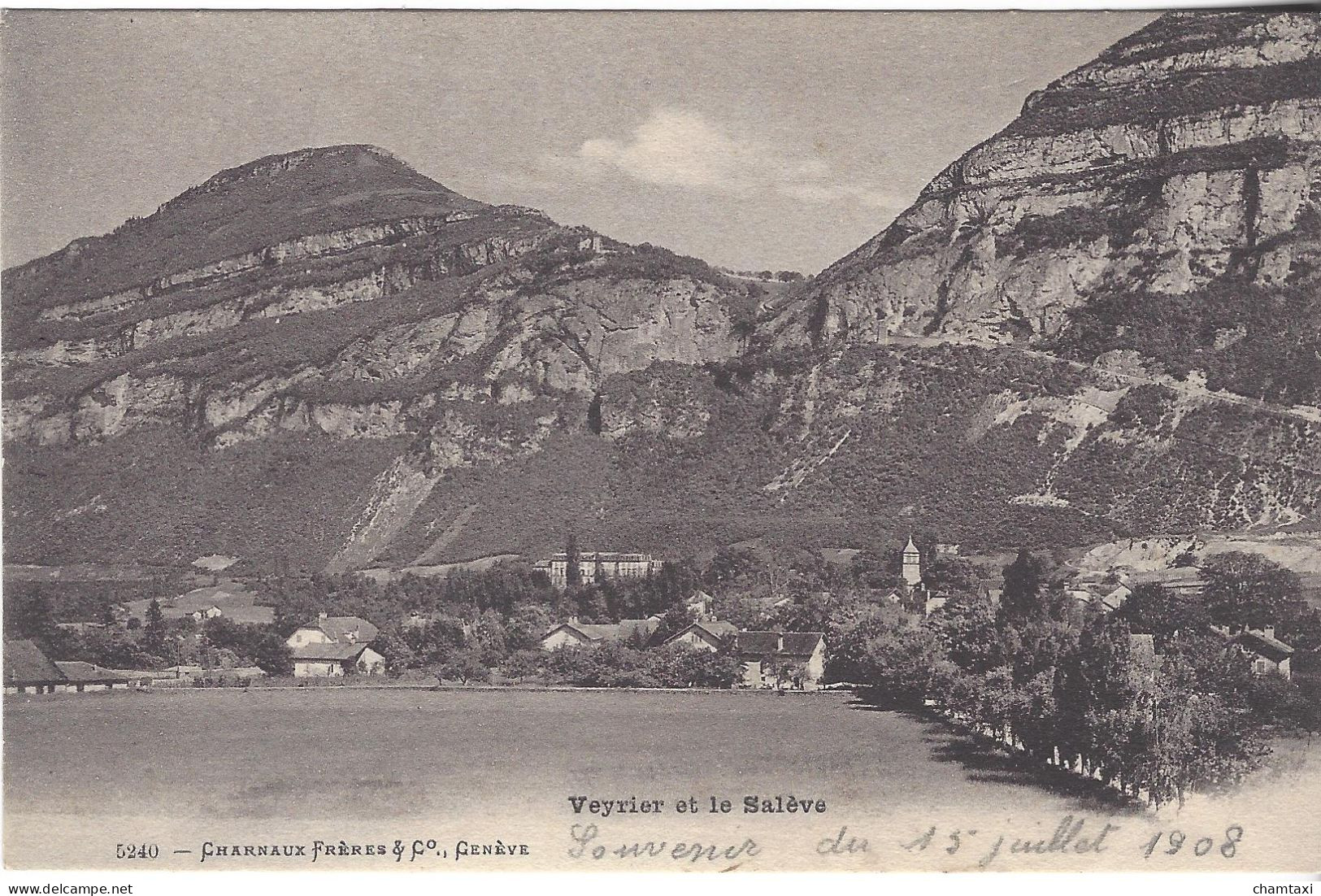 74 VEYRIER PRES ANNEMASSE LE SALEVE  Editeur CHARNAUX N° 5240 - Veyrier