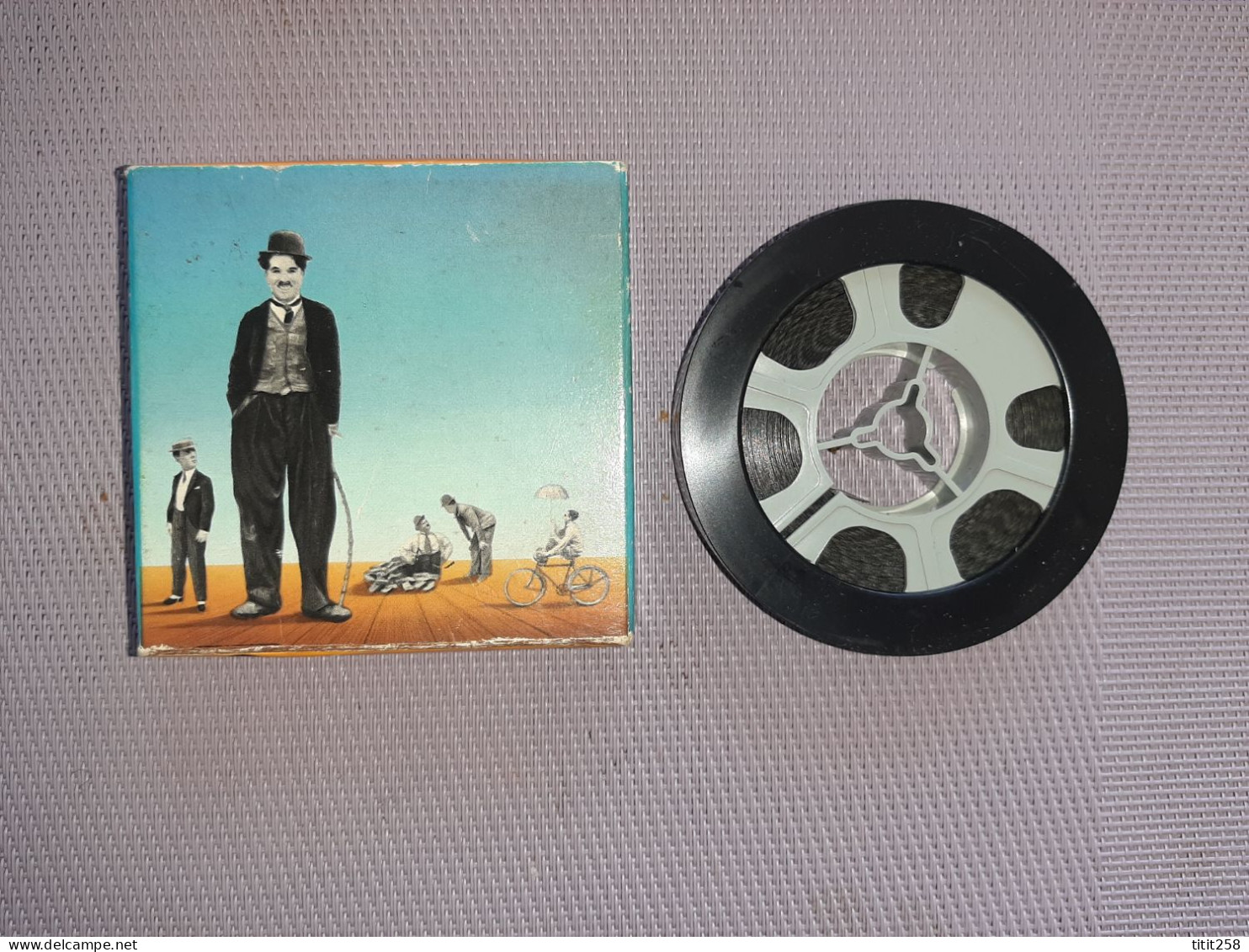 Film Charlie Chaplin Super 8 Charlot Horloger - Bobinas De Cine: 35mm - 16mm - 9,5+8+S8mm