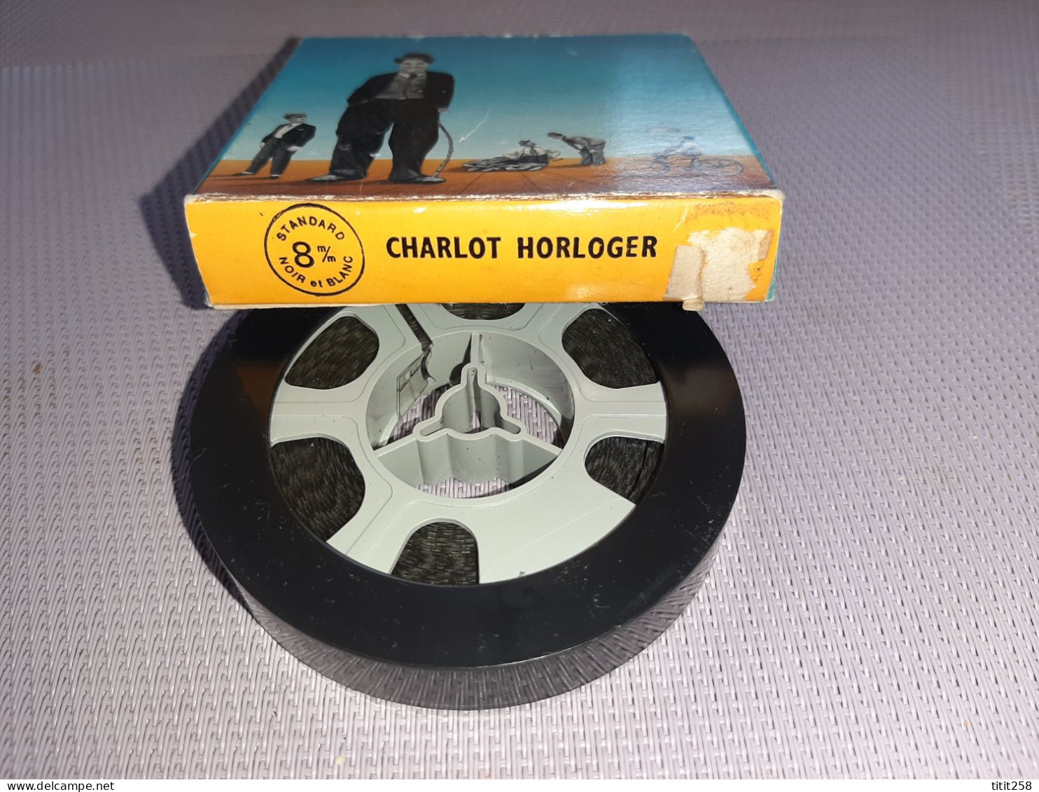 Film Charlie Chaplin Super 8 Charlot Horloger - Bobines De Films: 35mm - 16mm - 9,5+8+S8mm