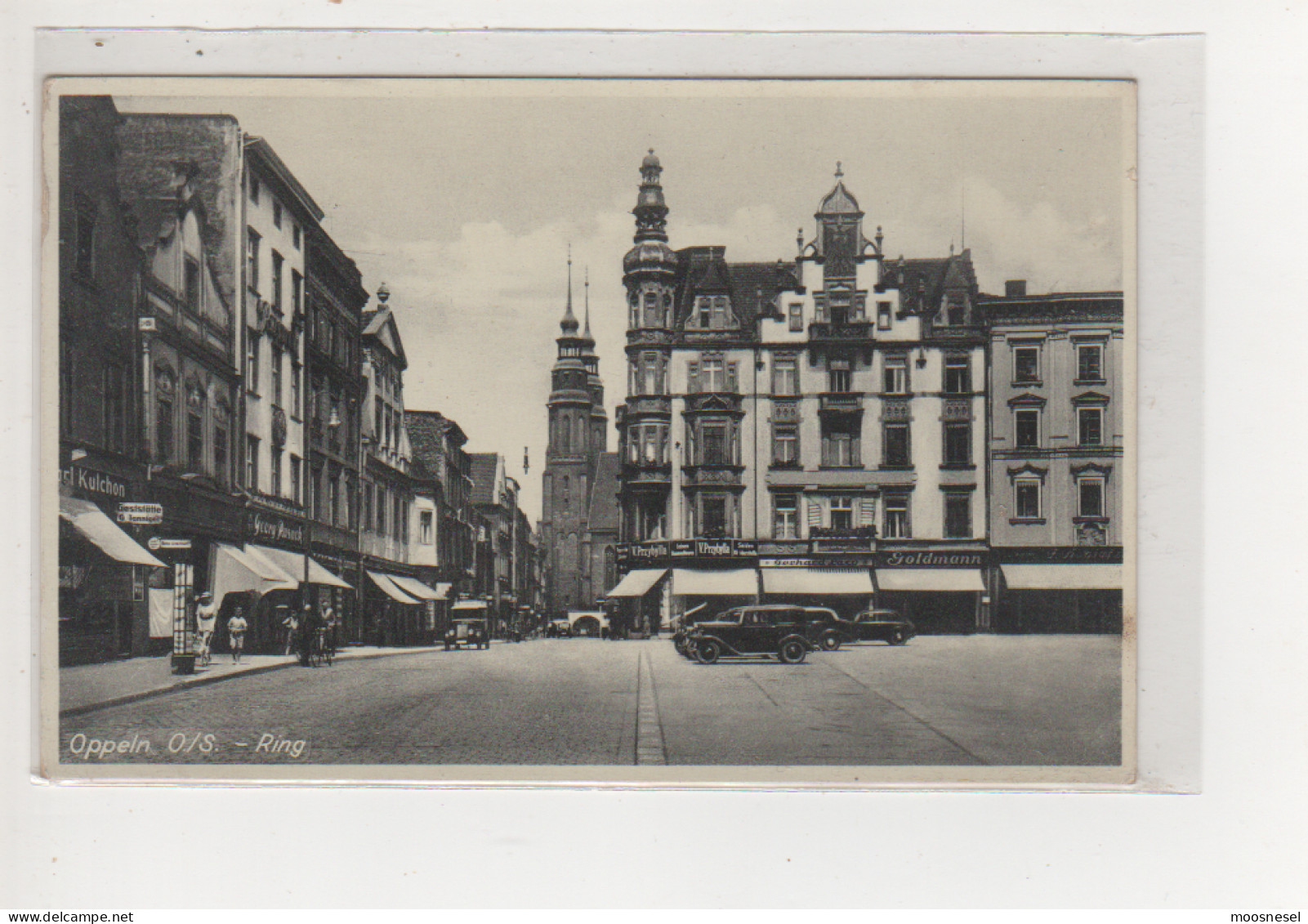 Antike Postkarte   OPPELN O./S. - RING VON 1940 - Schlesien