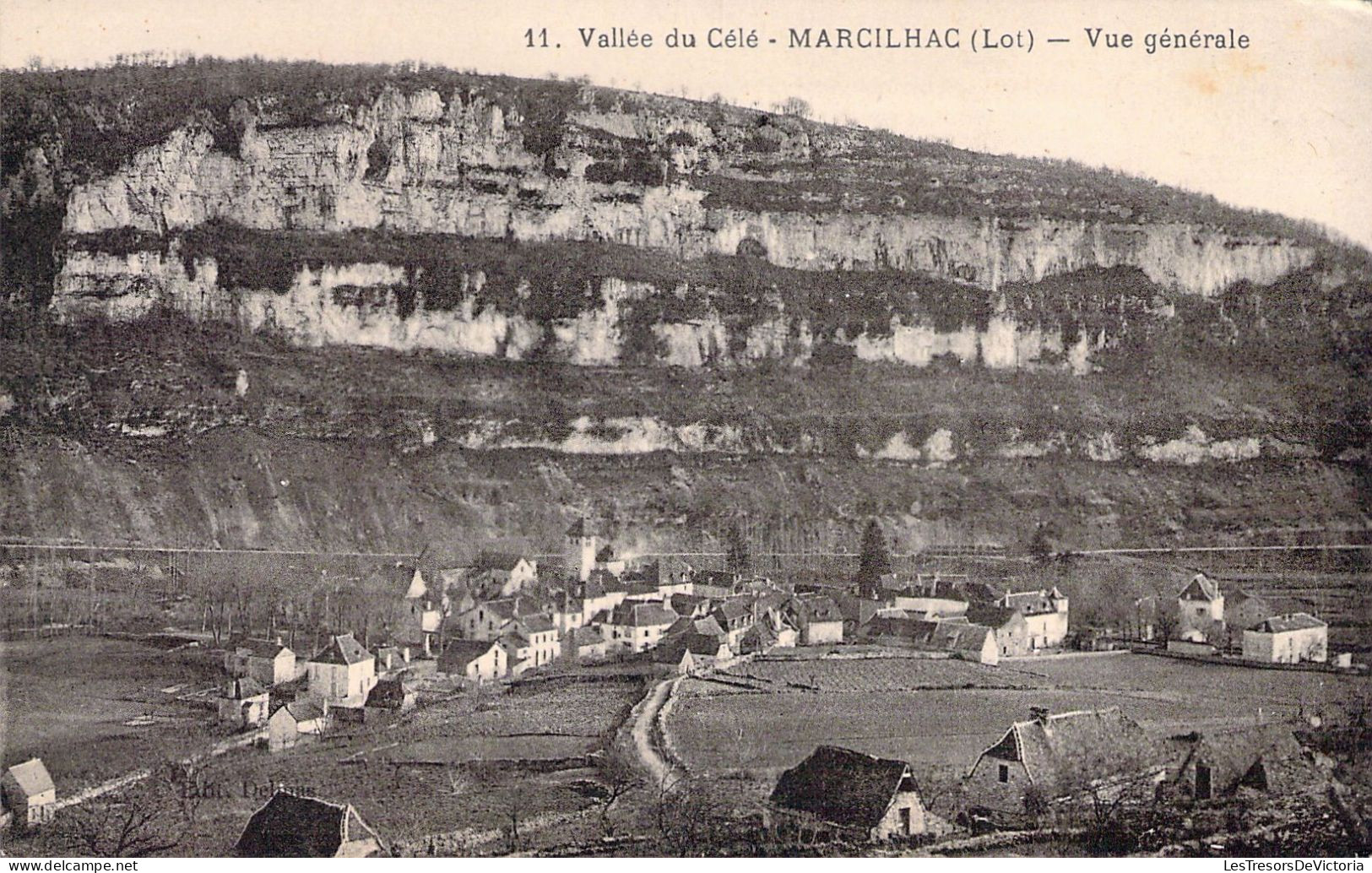 FRANCE - 46 - MARCILHAC - Vue Générale - Carte Postale Ancienne - Sonstige & Ohne Zuordnung