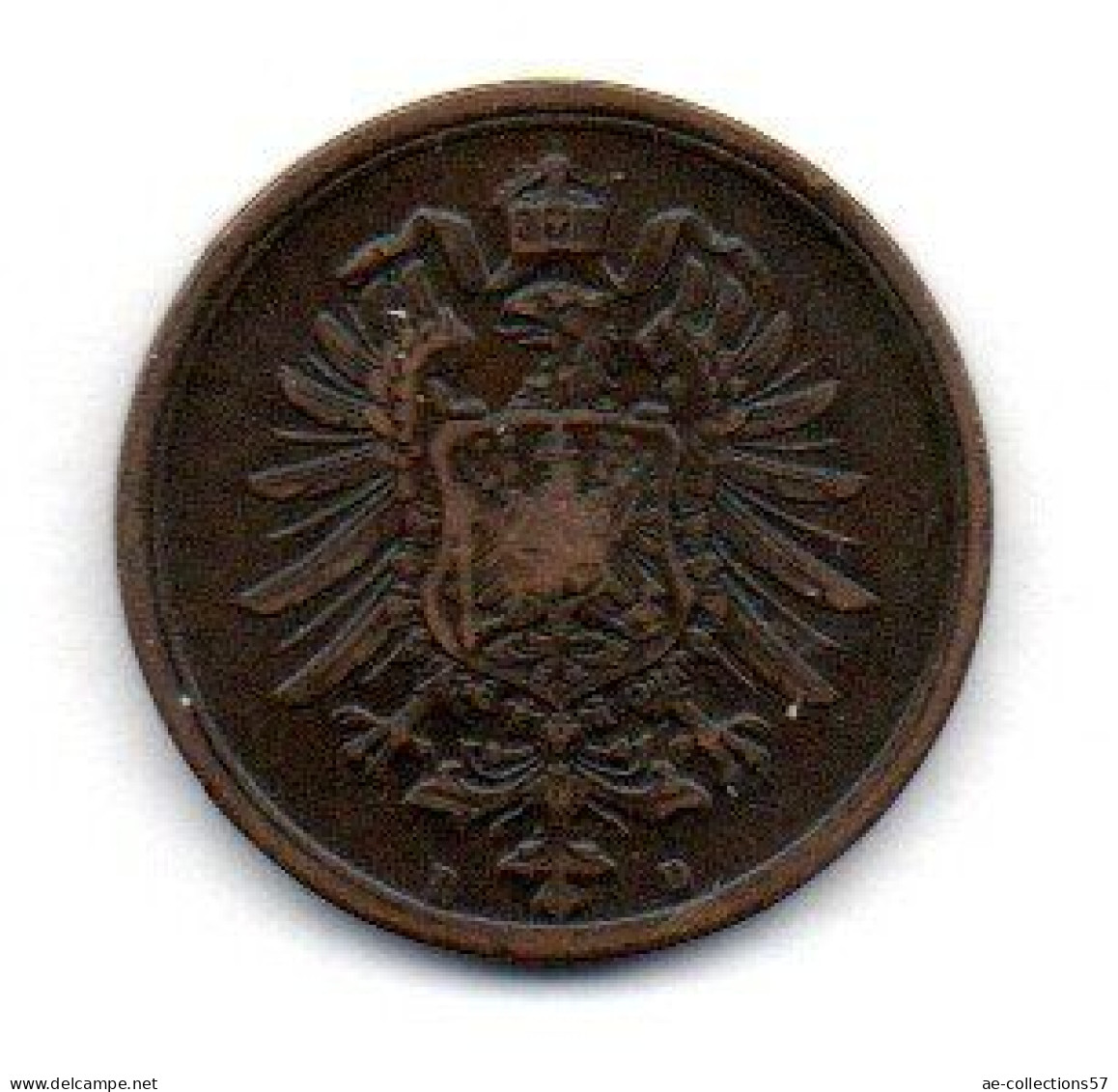 MA22849 --   Allemagne - Deutschland - Germany  -- 2 Pfennig 1875 D --   TTB - 1 Mark